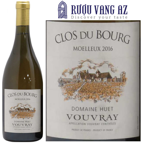 Rượu Vang Ngọt Domaine Huet Vouvray Clos Du Bourg Moelleux