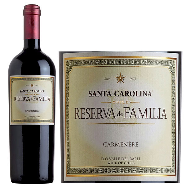 Rượu Vang Santa Carolina Reserva De Familia Carmenere