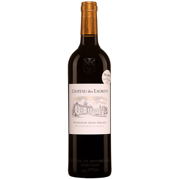 Rượu Vang Pháp Chateau Des Laurets Puisseguin Saint Emillon