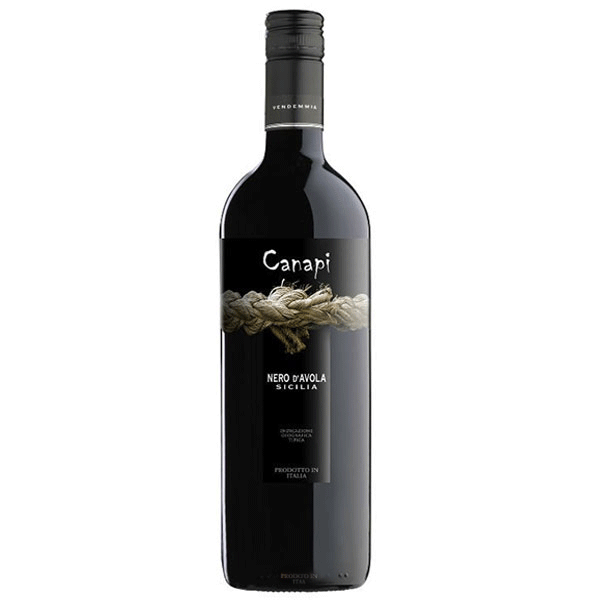 Rượu Vang Đỏ Canapi Nero D’Avola Sicilia