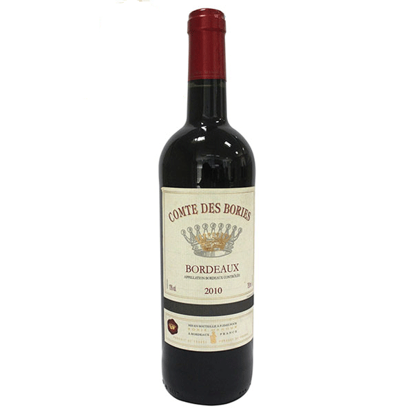 Rượu Vang Pháp Comte des Bories Bordeaux