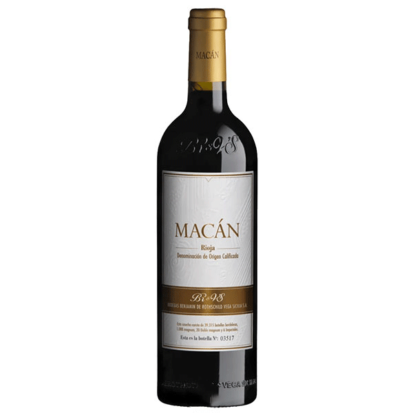 Rượu Vang Đỏ Bodegas Benjamin De Rothschild & Vega Sicilia Macan Rioja