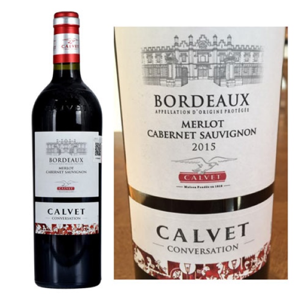Rượu Vang Đỏ Calvet Conversation Merlot Cabernet Sauvignon