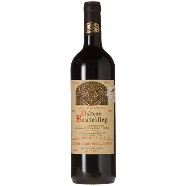 Rượu Vang Đỏ Chateau Bouteilley Cotes De Bordeaux