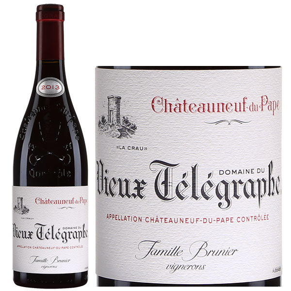 Rượu Vang Đỏ Domaine Du Vieux Telegraphe La Crau Châteauneuf Du Pape