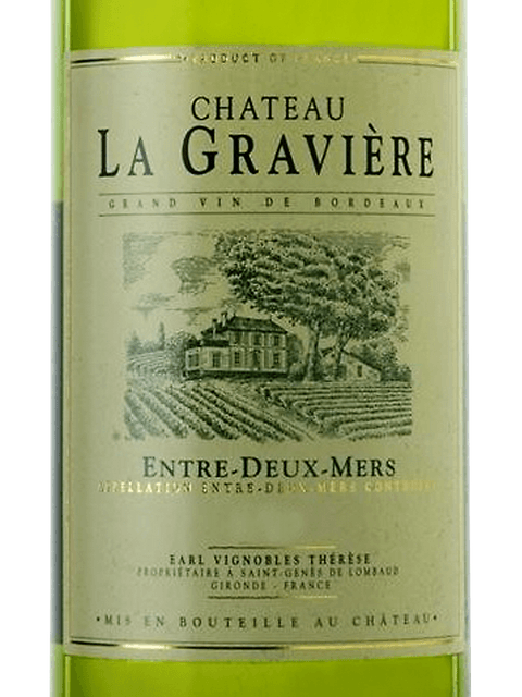 Rượu Vang Trắng Chateau La Graviere Entre Deux Mers