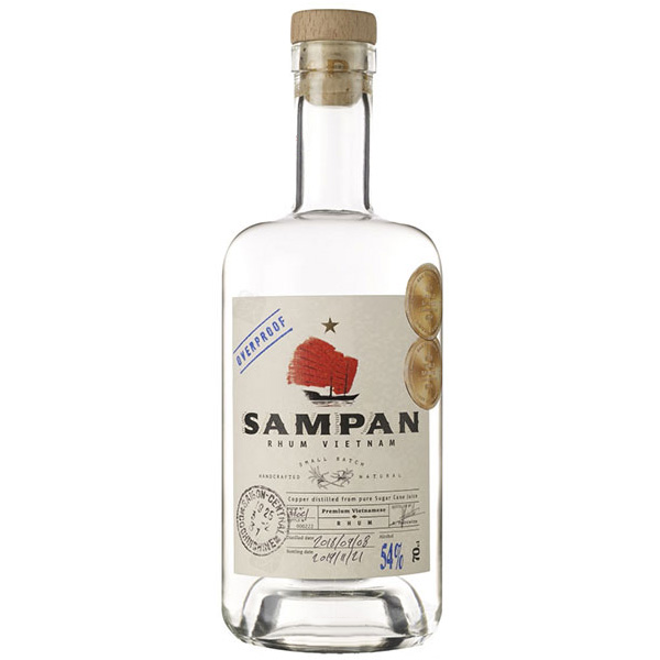 Rượu Mạnh Sampan Rhum 54%