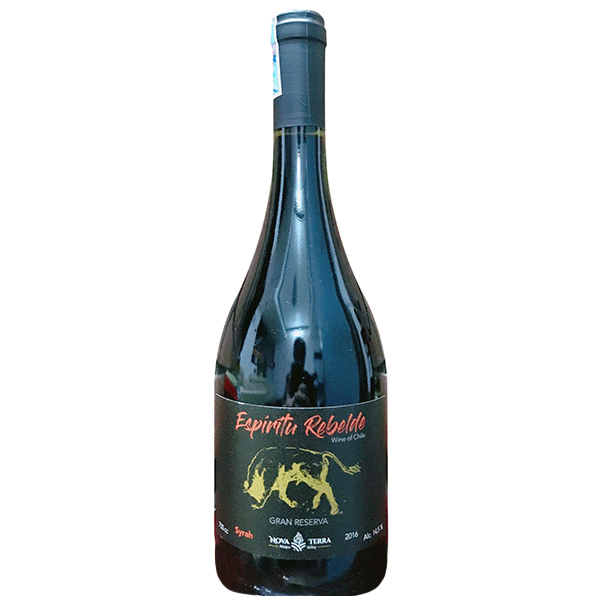 Rượu Vang Đỏ Espiritu Rebelde Gran Reserva Syrah