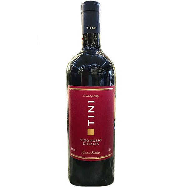 Rượu Vang Ý Tini Vino Rosso D’italia