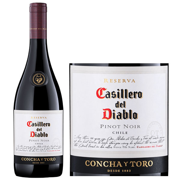 Rượu Vang Đỏ Casillero Del Diablo Reserva Pinot Noir