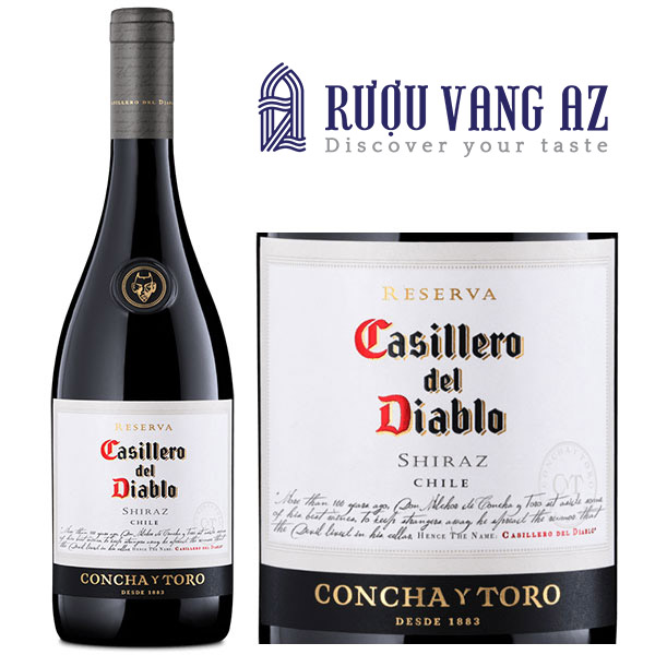 Rượu Vang Đỏ Casillero Del Diablo Reserva Syrah