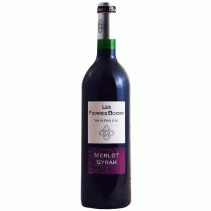 Rượu Vang Đỏ Les Pierres Boissy Merlot Syrah