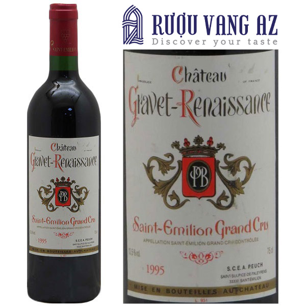 Rượu Vang Đỏ Chateau Gravet Renaissance