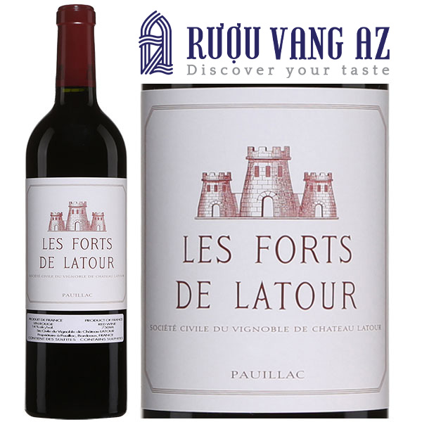 Rượu Vang Đỏ Les Forts De Latour