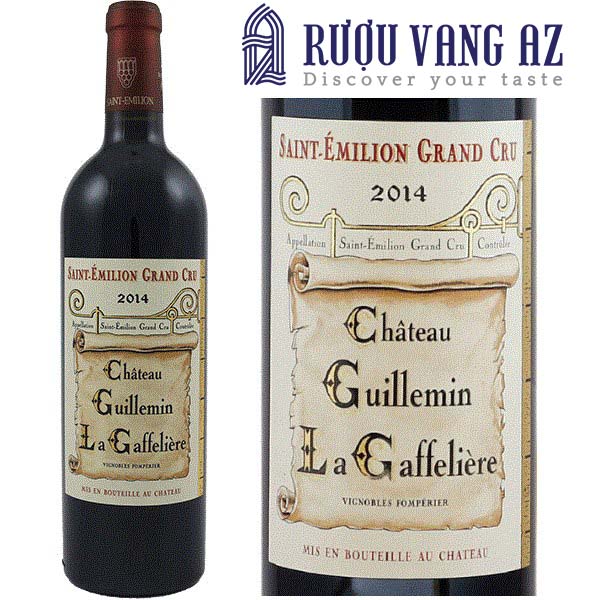 Rượu Vang Pháp Chateau Guillemin La Gaffelière