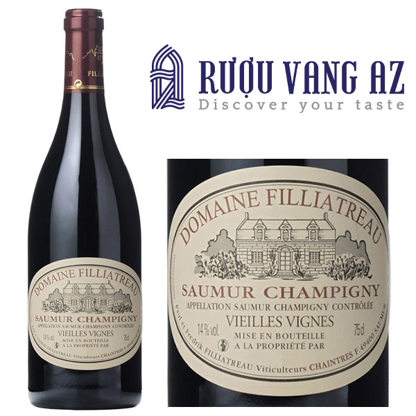 Rượu Vang Pháp Domaine Filliatreau Saumur Champigny Vieilles Vignes