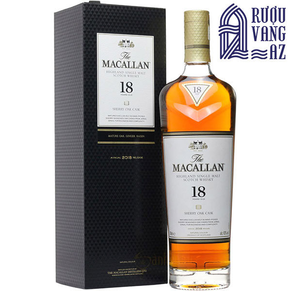 Rượu Scotland Macallan 18