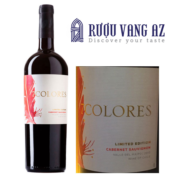 Rượu Vang Chile 7Colores Limited Edition Cabernet Sauvignon
