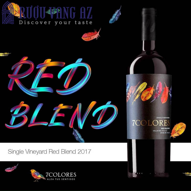 Rượu Vang Đỏ 7Colores Single Vineyard Red Blend