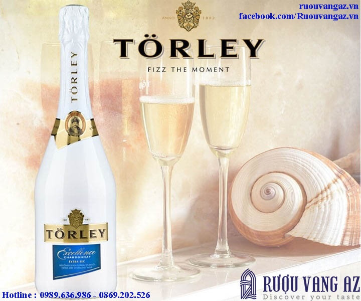 Rượu Vang Sủi Torley Excellence Chardonnay Extra Sec