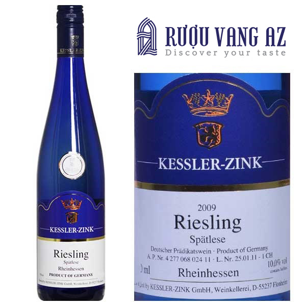 Rượu Vang Trắng Kessler Zink Riesling Spatlese