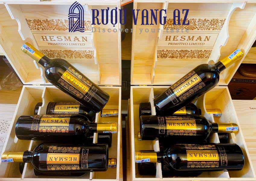 Rượu Vang Ý HESMAN Primitivo Limited Edition