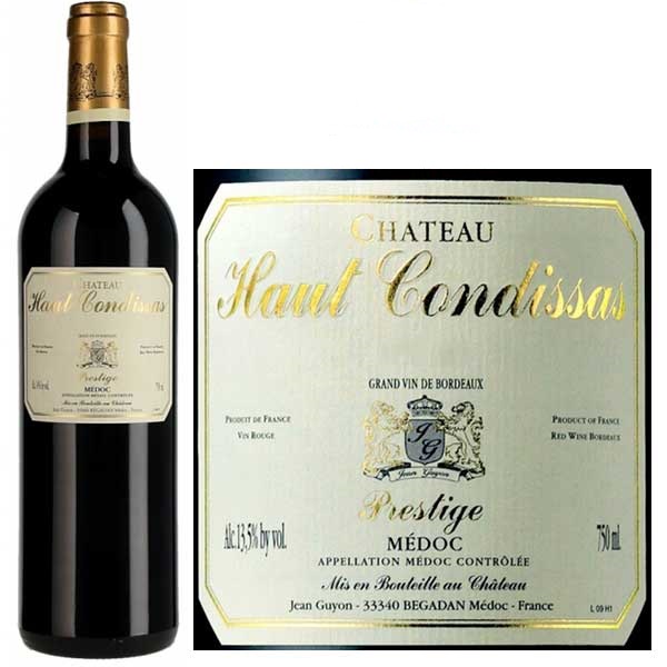 Rượu Vang Đỏ Chateau Haut Condissas