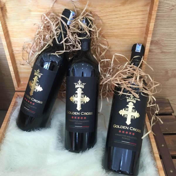 Rượu Vang Ý Golden Cross Primitivo Salento Rosso