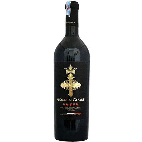 Rượu Vang Ý Golden Cross Primitivo Salento Rosso
