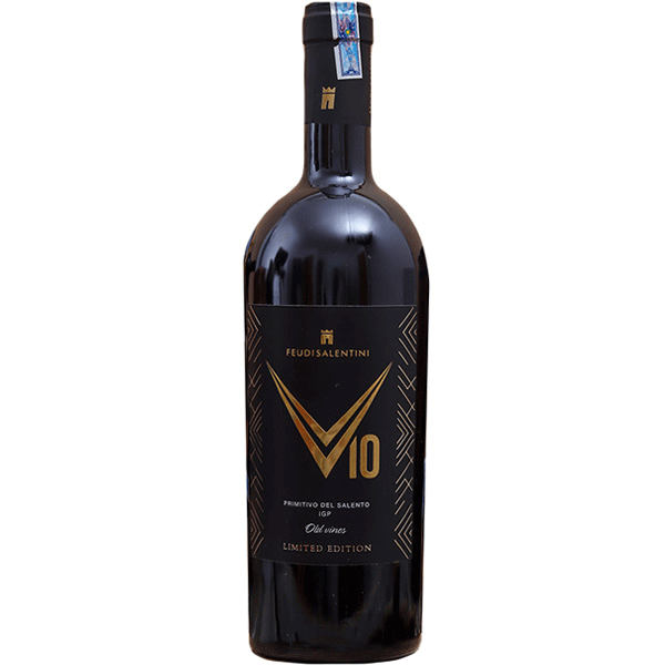 Rượu Vang Ý V10 Primitivo Del Salento Limited Edition