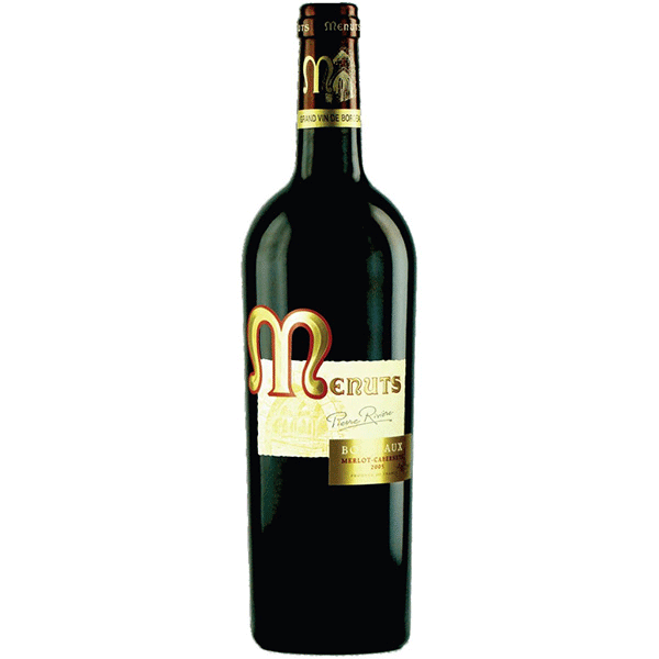Rượu Vang Đỏ Menuts Bordeaux