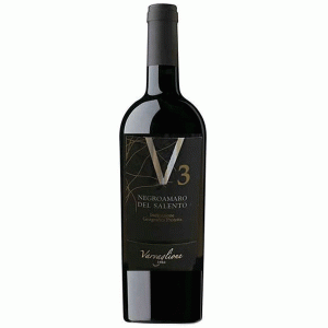 Rượu Vang Đỏ V3 Negroamaro Del Salento