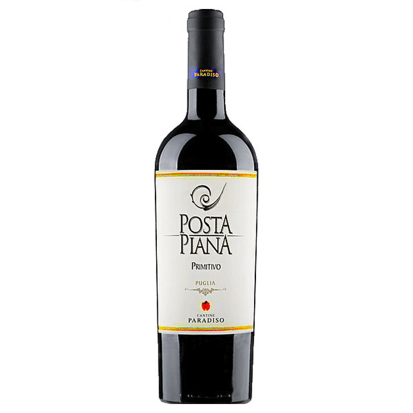 Rượu Vang Ý Cantine Paradiso Posta Piana Primitivo Puglia