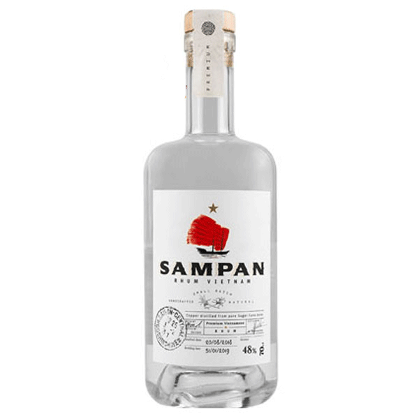 Rượu Sampan Rhum Vietnam Blanc 48 %