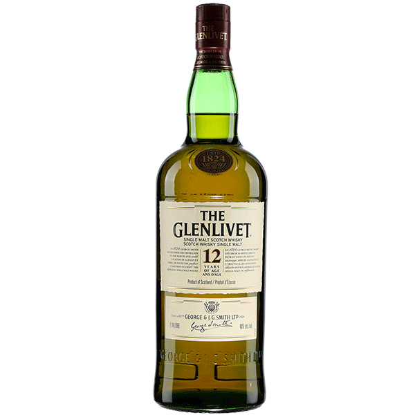 Rượu Single Malt Whisky The Glenlivet 12 Years Old